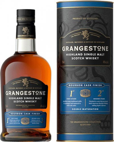 Виски "Grangestone" Bourbon Cask Finish, gift box, 0.7 л