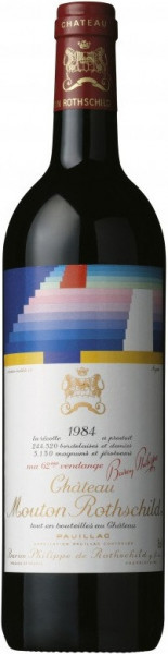 Вино Chateau Mouton Rothschild, Pauillac AOC Premier Grand Cru Classe, 1984