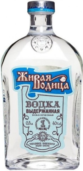 Водка "Zhivaya Voditsa", 0.5 л
