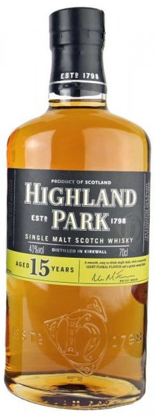 Виски Highland Park 15 Years Old, 0.7 л