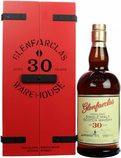 Виски Glenfarclas 30 years, wooden box, 0.7 л
