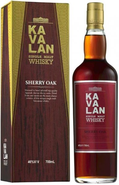 Виски Kavalan, Sherry Oak, gift box, 0.7 л