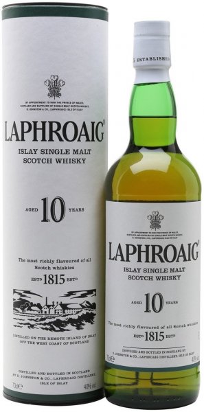 Виски Laphroaig Malt 10 years old, with box, 0.7 л