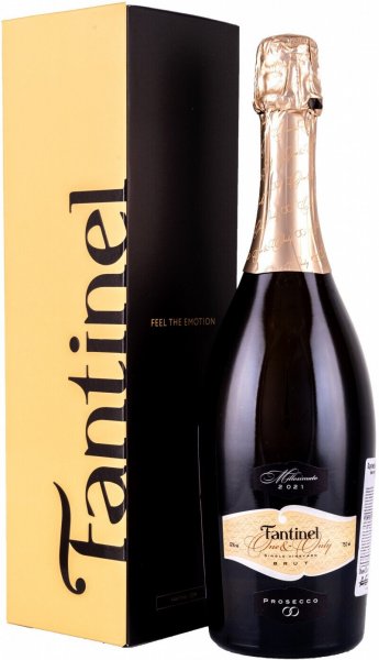 Игристое вино Fantinel, "One and Only" Prosecco Brut Millesimato, 2021, gift box