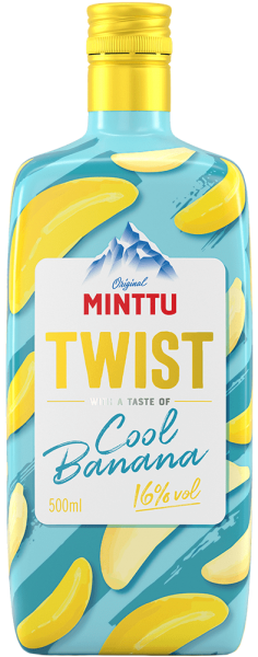 Ликер Minttu, Twist Cool Banana, 0.5 л