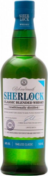Виски "Sherlock" Blended Classic, 0.5 л
