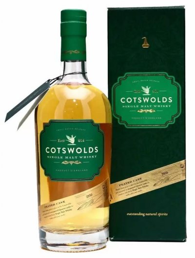 Виски "Cotswolds" Peated Cask (59,6%), gift box, 0.7 л