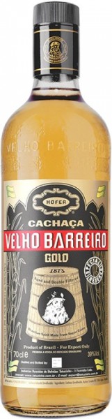 Кашаса "Velho Barreiro" Gold, 0.7 л