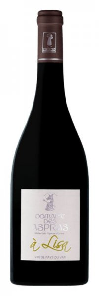 Вино Domaine des Aspras, "A Lisa", Cotes de Provence AOP, 2015
