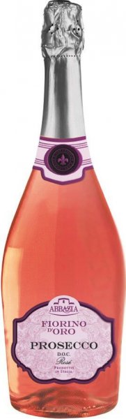 Игристое вино Abbazia, "Fiorino d'Oro" Spumante Rose Prosecco DOC, 2020