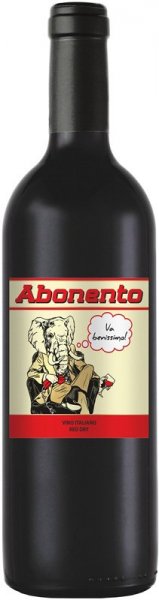 Вино "Abonento", Red Dry, 2020