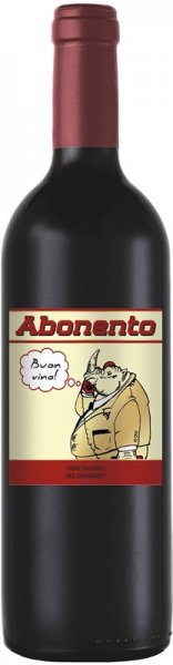 Вино "Abonento", Red Semi Sweet, 2021