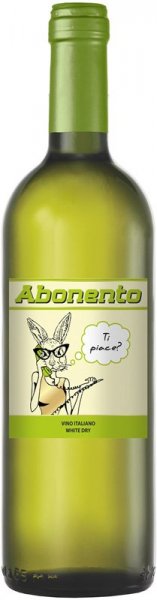 Вино "Abonento", White Dry, 2020