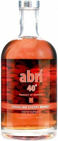 Бренди "Abri" Cornelian Cherry Brandy, 0.75 л