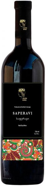 Вино Aguna, Saperavi, Red Dry