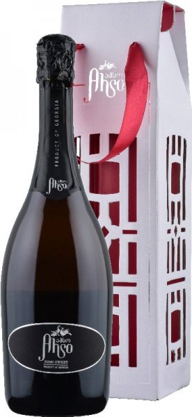 Игристое вино "Ahso" Semi-Sweet, gift box