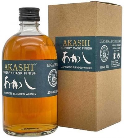Виски "Akashi" Blended Sherry Cask, gift box, 0.5 л