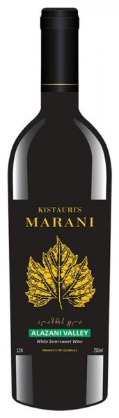 Вино "Kistauri's Marani" Alazani Valley White, 2021