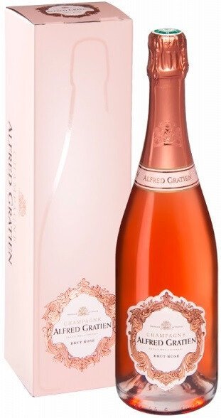 Шампанское Alfred Gratien, Brut Rose, Champagne AOC, 2016, gift box