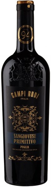 Вино Angelo Rocca e Figli, "Campi Rudi" Sangiovese-Primitivo, Puglia IGT