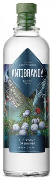 Водка Antibrandy, "The Legend Of Juniper", 0.5 л
