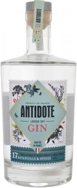 Джин "Antidote" London Dry Gin, 0.7 л