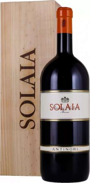 Вино Antinori, "Solaia", Toscana IGT, 2017, wooden box, 1.5 л