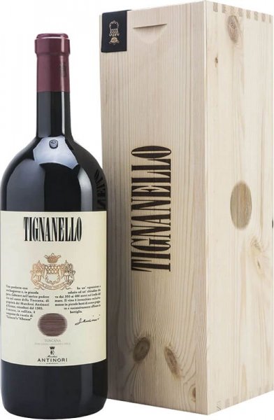 Вино Antinori, "Tignanello", Toscana IGT, 2018, wooden box, 1.5 л