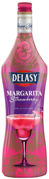 Аперитив "Delasy" Margarita Strawberry, 1 л