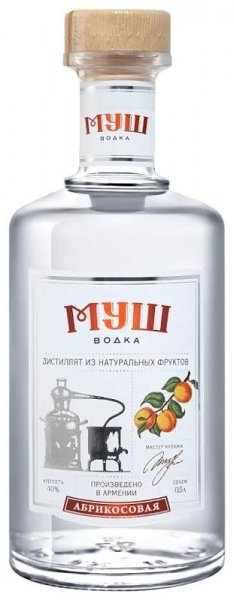 Водка "Муш" Абрикосовая, 0.5 л