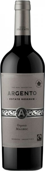 Вино Argento, "Estate Reserve" Malbec Organic, Mendoza IP