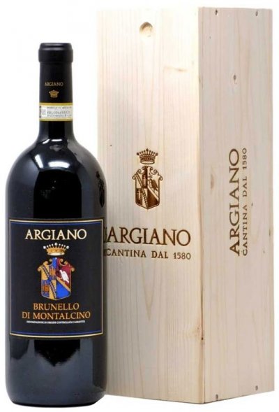 Вино Argiano, Brunello di Montalcino DOCG, 2018, wooden box, 1.5 л