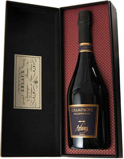 Шампанское Arlaux, Millesime Rare Premier Cru Brut, Champagne AOC, 1998, gift box
