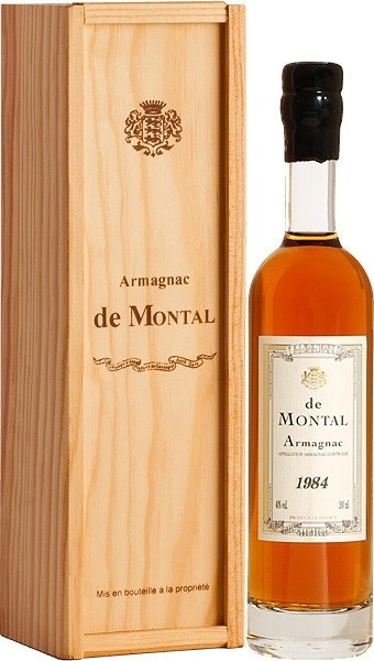 Арманьяк Armagnac de Montal, 1984, gift box, 0.2 л
