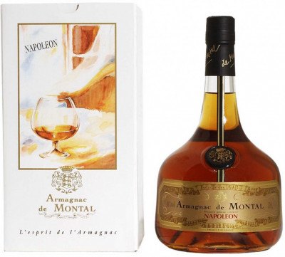 Арманьяк "Armagnac de Montal" Napoleon, gift box, 0.7 л