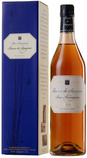 Арманьяк "Baron de Sigognac" VS, gift box, 0.7 л