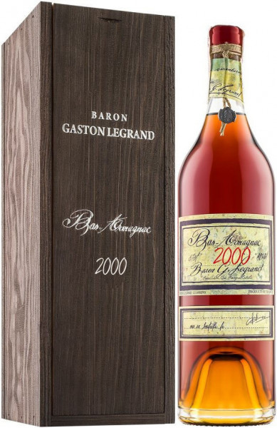 Арманьяк "Baron G. Legrand" 2000 Bas Armagnac, 0.7 л