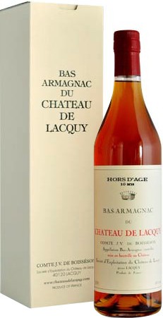 Арманьяк Bas-Armagnac du Chateau de Lacquy, "Hors d'Age", gift box, 0.7 л