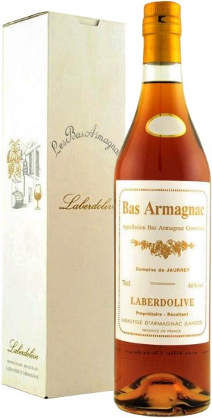 Арманьяк Bas Armagnac Laberdolive, 1946, gift box, 0.7 л