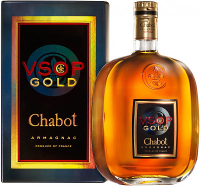 Арманьяк Chabot, VSOP Gold, gift box, 3 л