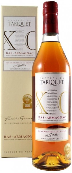 Арманьяк "Chateau du Tariquet" XO, Bas-Armagnac AOC, gift box, 0.7 л