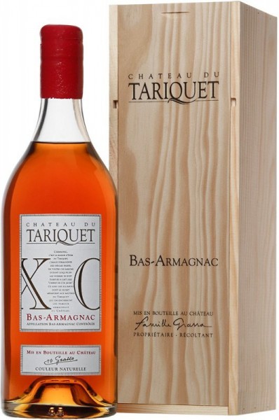 Арманьяк "Chateau du Tariquet" XO, Bas-Armagnac AOC, wooden box, 2.5 л