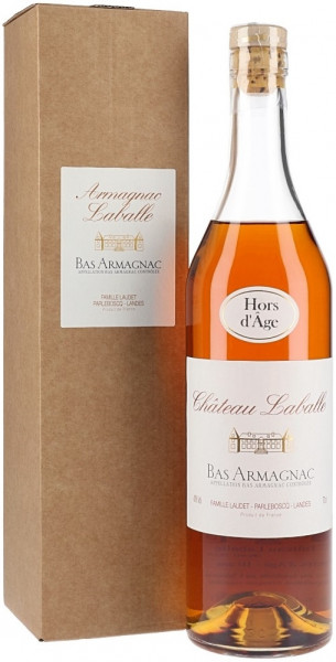Арманьяк "Chateau Laballe" Hors d'Age, Bas Armagnac AOC, gift box, 0.7 л