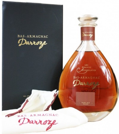 Арманьяк Darroze, "Les Grands Assemblages", 40 ans d'age, Bas-Armagnac, in decanter & gift box, 0.7 л