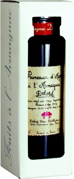 Арманьяк Delord, Pruneaux d'Agen a l'Armagnac, gift box, 0.7 л