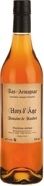 Арманьяк "Domaine de Haubet" Hors d'Age, Bas-Armagnac AOC, 0.7 л