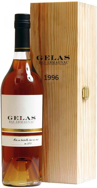 Арманьяк Gelas, Bas Armagnac, 1996, gift box, 0.7 л