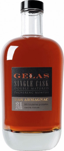 Арманьяк Gelas, "Single Cask", 21 ans, 0.7 л