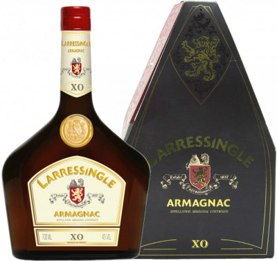 Арманьяк "Larressingle" XO, Armagnac AOC, gift box, 0.7 л