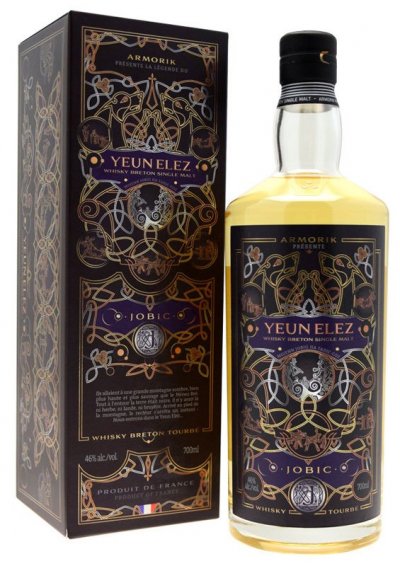 Виски "Armorik" Yeun Elez, gift box, 0.7 л